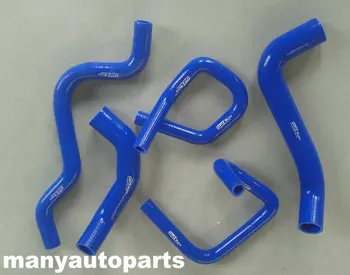 

High performance FOR Ford Falcon BA BF XR6 Turbo Silicone Radiator Hose Kit BLUE