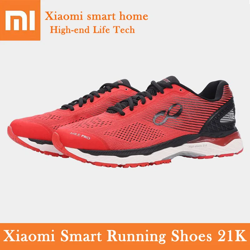 

Xiaomi Men Smart Chip Sports Shoes 21K App Intelligent AI Voice Control Damping Light Breathable Women Sneakers Running Shoes
