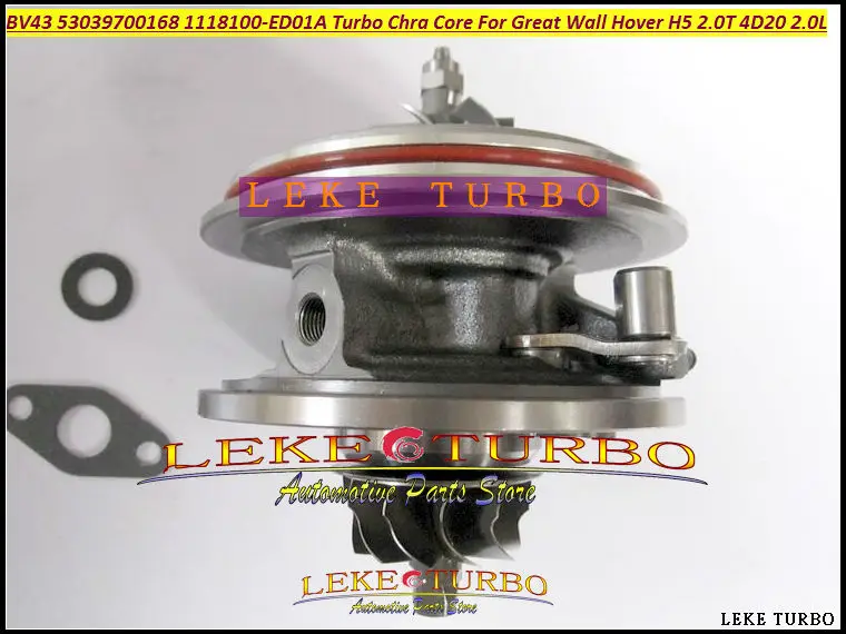 BV43 53039700168 53039880168 1118100-ED01A Turbine Turbocharger Cartridge Turbo Chra Core For Great Wall Hover H5 2.0T 4D20 (4)
