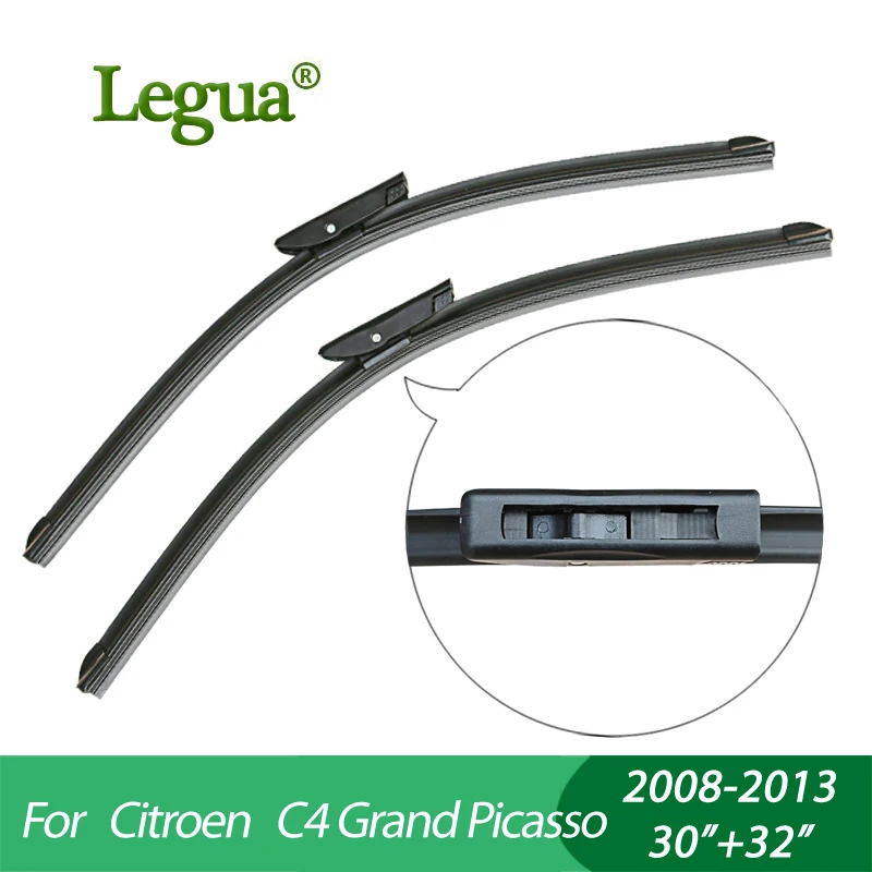 Стеклоочистители для автомобилей Citroen C4 Grand Picasso (2008-2013) 30 &quot+ 32&quot Boneless