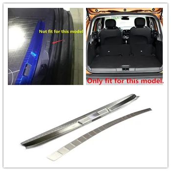

HIGH FLYING Stainless Steel Rear Trunk Boot Bumper Guard Sill Plate Protector Molding Trim For Renault Captur 2013-2018
