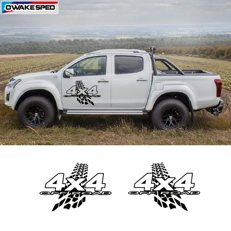 Виниловая наклейка для бездорожья 4x4 Стайлинг автомобиля боковое украшение