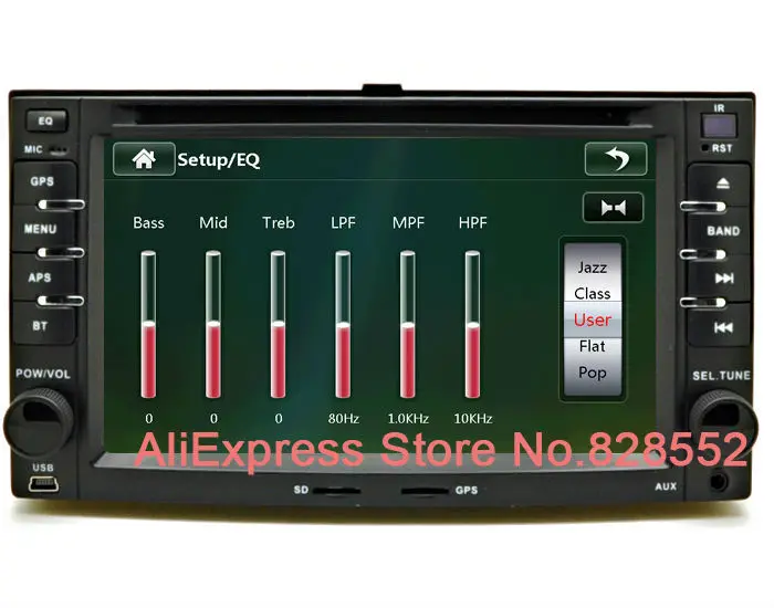 Sale Free Shipping Car Radio For Old series Kia Carens/Sorento/Sportage /Cerato With Gps Navigation Raidio 1