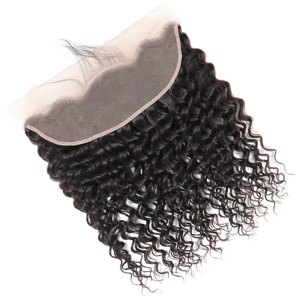 West Kiss бразильский глубокая волна волосы remy уха до уха 13x4 дюймов синтетический Frontal шнурка волос с ребенком натуральные волосы