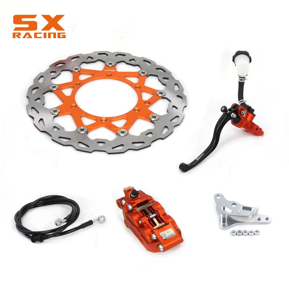 

Motorcycle Front Break Disc System Lever Adapter For KTM EXC SX XC XCW SX SXF XCFW 125 144 150 200 250 300 350 400 450 505 530