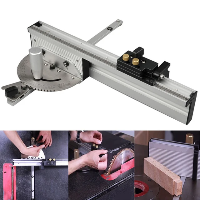 Serre-joint pour scie circulaire sur table MFT et guide de coupe