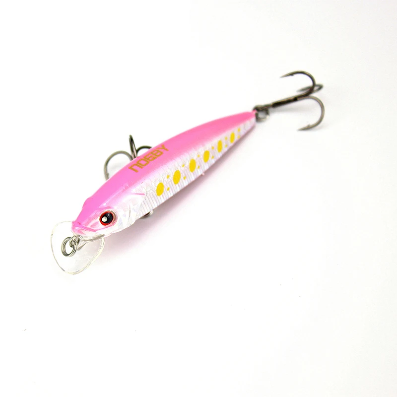NOEBY-1Pcs-Fishing-Lure-70mm-6-5g-0-1m-Floating-Super-Minnow-Lures-Fishing-Bait-VMC (1)