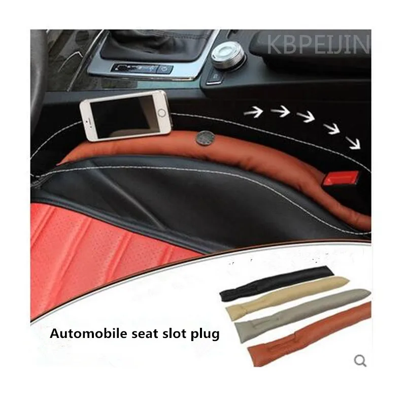 

1PC PU Leather Car Seat Gap Pading Plug Leak Cover Stickers for Hyundai elantra ix35 solaris accent i30 ix25 Accessories