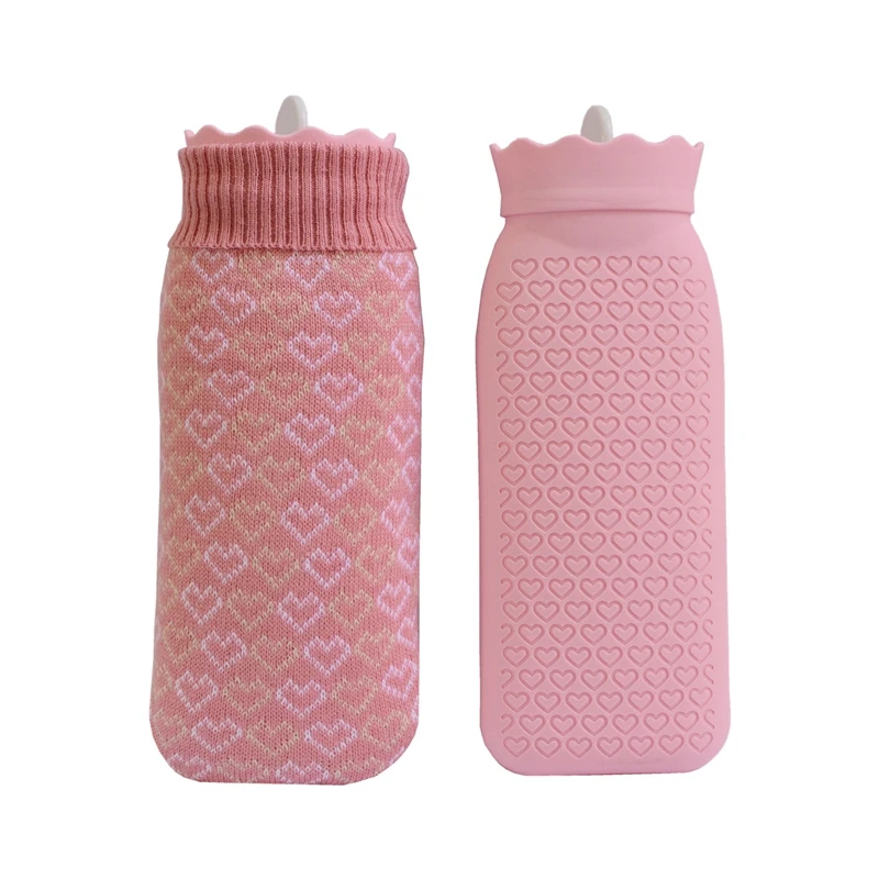 

Creative Silicone Microwave Heating Hot Water Bag Portable Winter Warm Water Bottle Pocket Hand Wamer Heating Christmas Gift