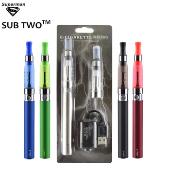 

SUB TWO eGO CE4&CE5 Blister kit Electronic Cigarette 650mah~1100mah battery with 1.6ml ce4&ce5 2 atomizers e cigarette vape pen