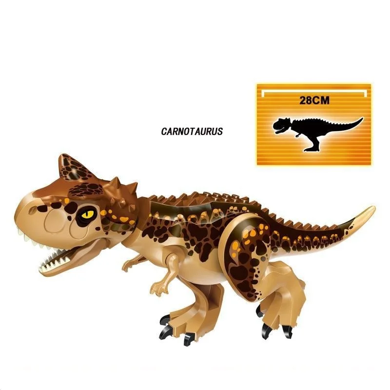 27 шт. Jurassic Park Tyrannosaurus Pterosauria строительные блоки кирпичи triceratop динозавр T-rex Кирпичи Детские Подарочные игрушки YG77066