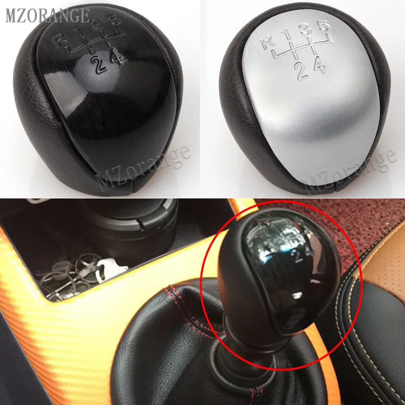 MZORANGE 5 скоростей автомобильный Стайлинг ручная ручка переключения передач рычаг переключения головы гандбол Чехол Для Киа Форте соул для hyundai Elantra I30