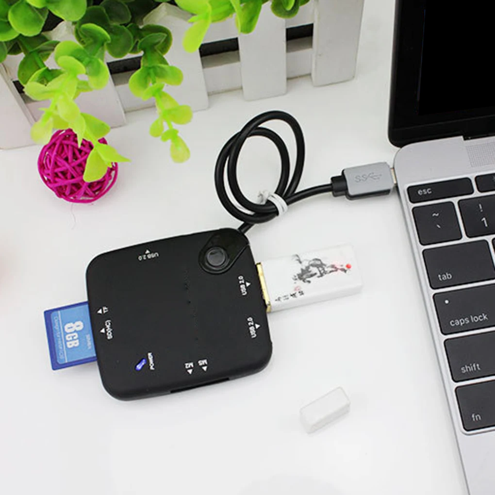 3 хаб USB-C док-станция usb type-C до HD USB 3,1 кабель TF SD карта 8 в 1 адаптер разветвитель Замена для Macbook