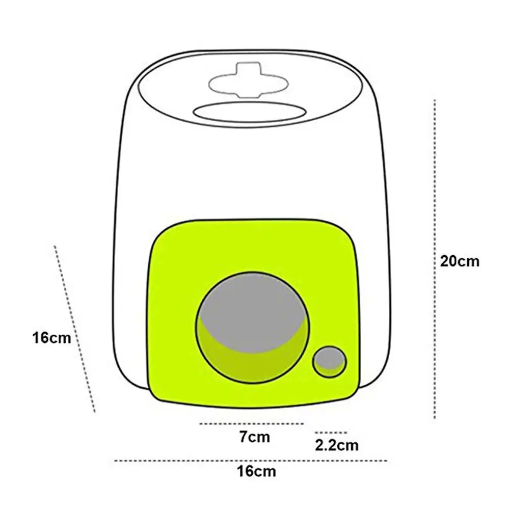 TPFOCUS Dog Pet Toys Automatic Baseball Launcher Interactive Puzzle Toy for Dog Training Ball Throw Device Emission with 3 Balls