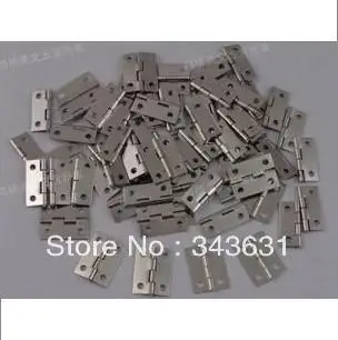 

100pcs High Quality Stainless Steel 22*16MM 4 Hole Door Hinges