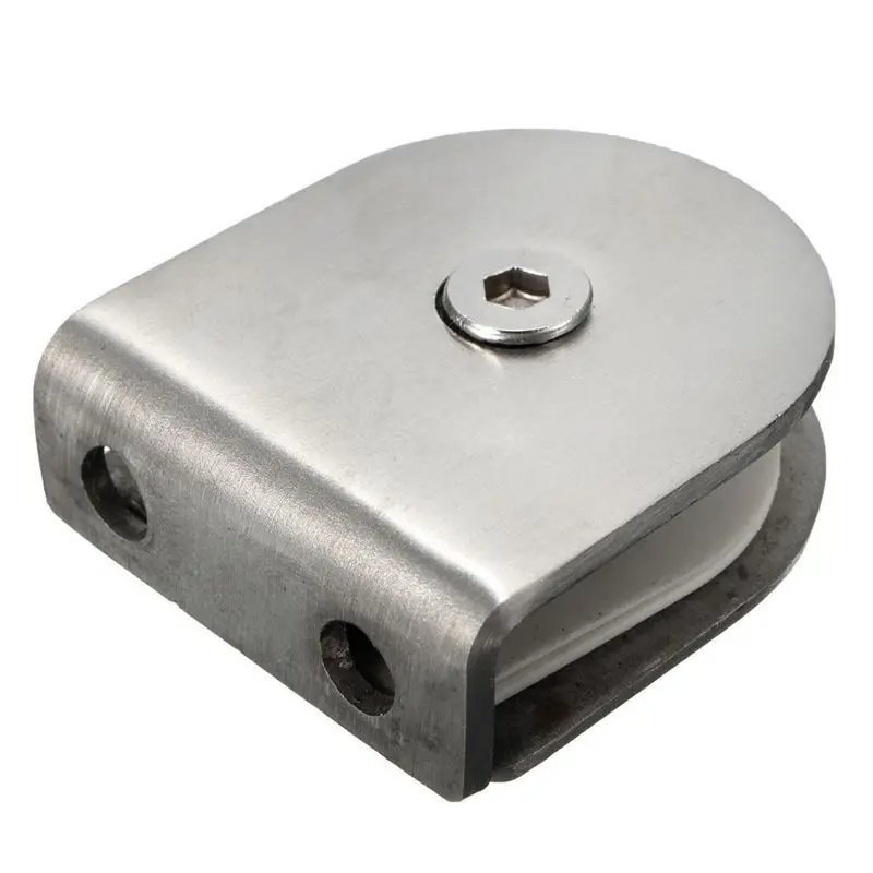 Buy 4X Stainless Steel Glass Clamp Bracket Holder for Window Balustrade