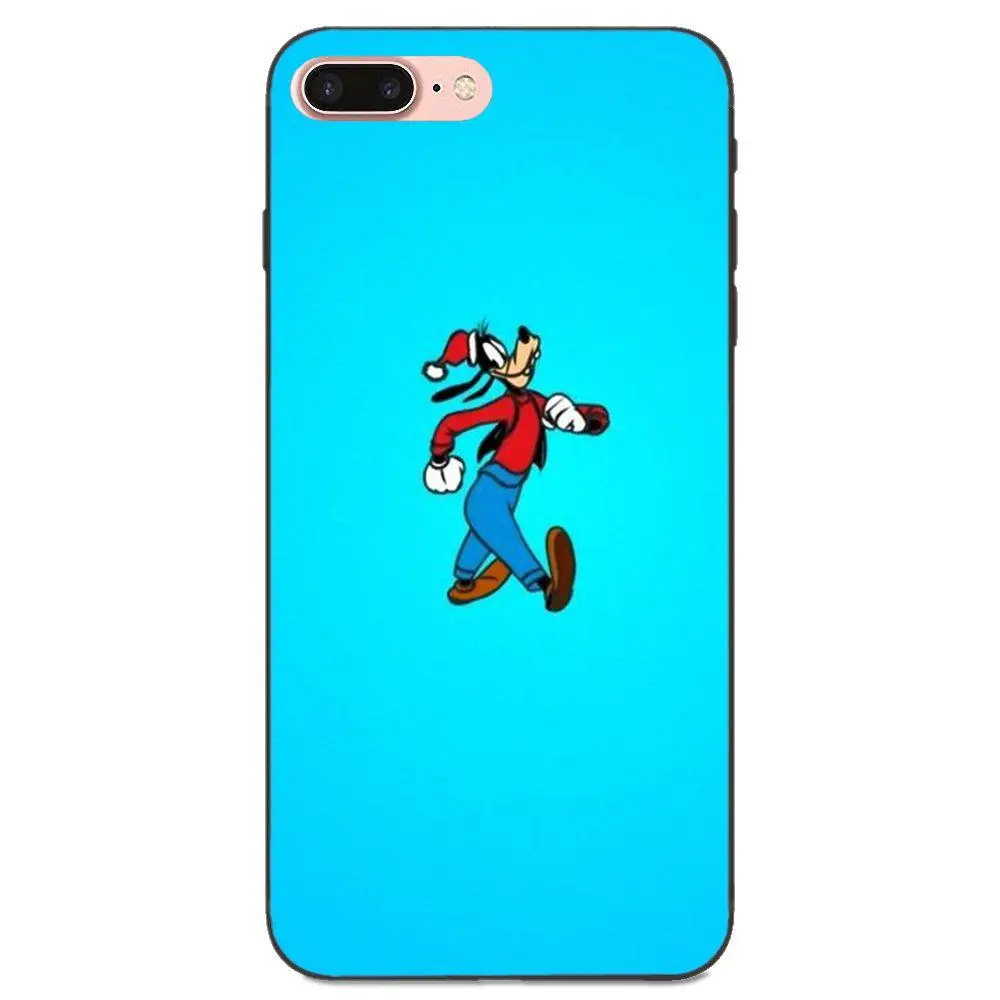 Милый модный мягкий чехол для телефона с граффити Минни Гуфи Apple iPhone X XS Max XR 4 4S 5 5S SE