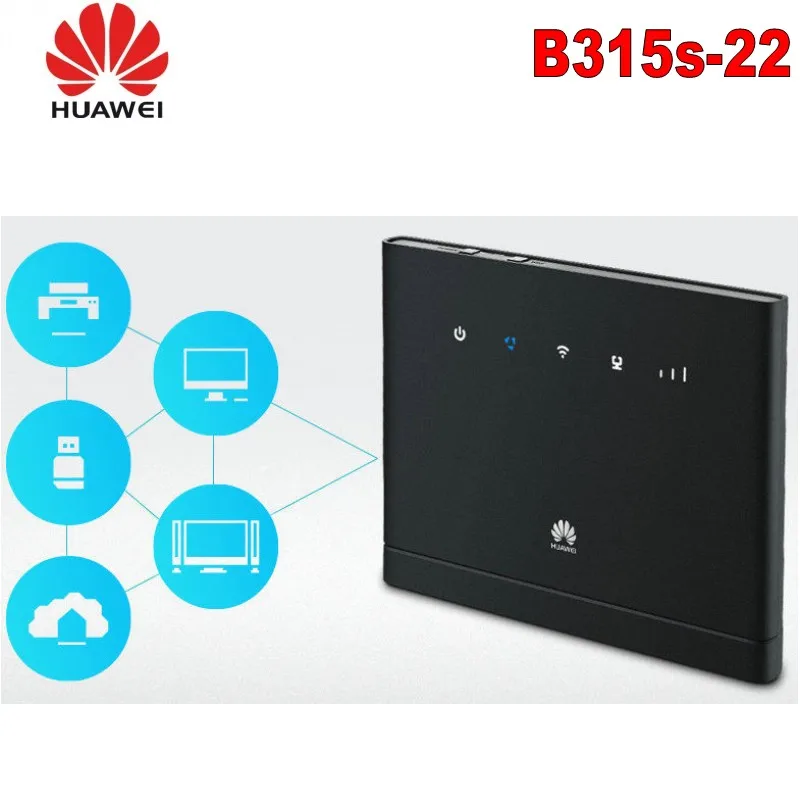 Разблокированный huawei B315s-22 4G CPE FDD/TDD-LTE маршрутизатор PK B593S-22