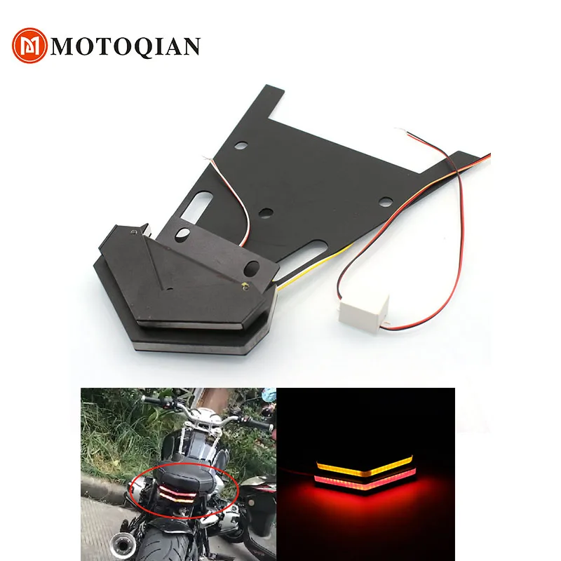 

For BMW R Nine T R9T Taillight Motorcycle Accessories LED Stop Blinker Integrated Tail Turn Signals Lights Flashing Brake Light