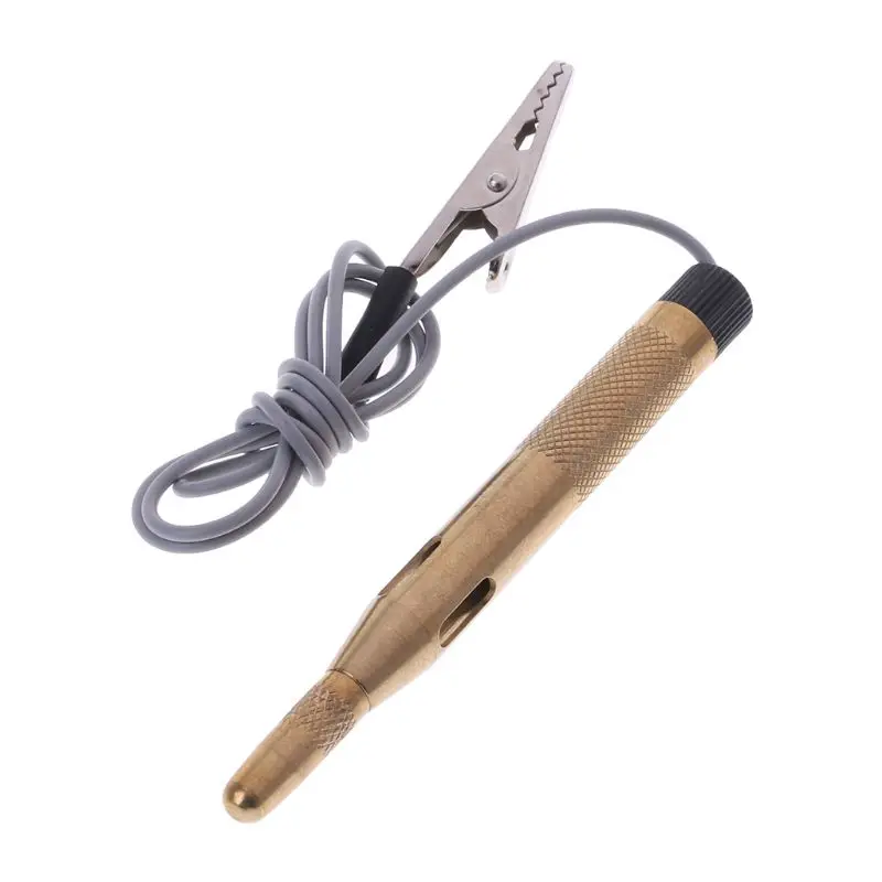 

DC 6V-24V Car Circuit Tester Probe Light System Test Probe Lamp Auto Light Lamp Voltage Test Pen Detector Copper Diagnostic Tool
