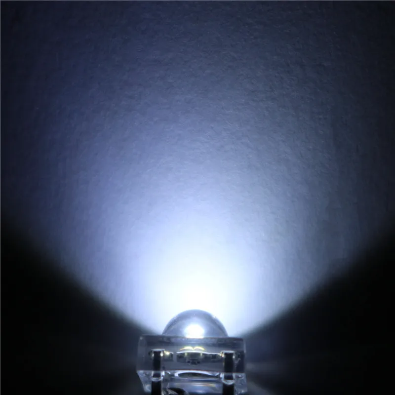 5mm Warm White Diffused Bright Round LED Leds Light with Long Pins New 1000pcs