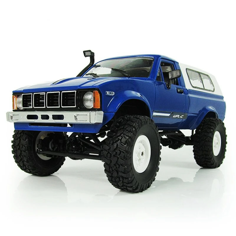 

WPL C-24 1/16 Scale RC Car Rock Crawler 4WD Off-road Military Truck Best Toy
