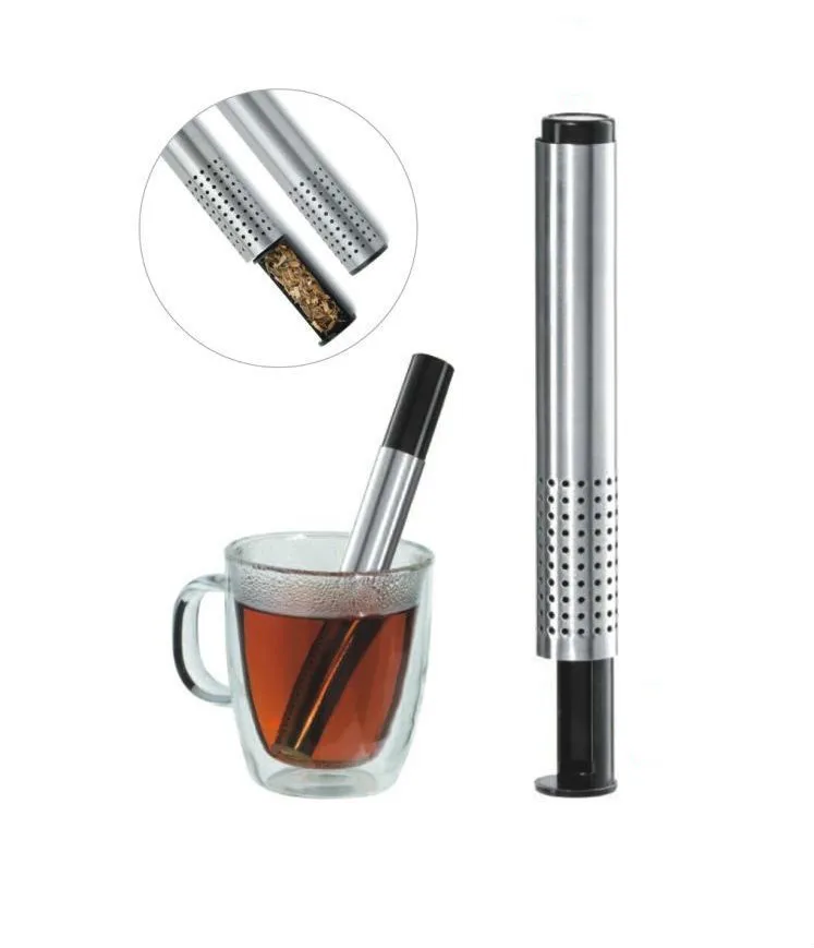 

High Quality Stainless Steel Push-pull Tea Stick Teapot Accessories