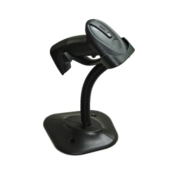 

Cheap New USB Laser Hot sale 1D Barcode Scanner With Stand Support Auto Scanning HS-763A