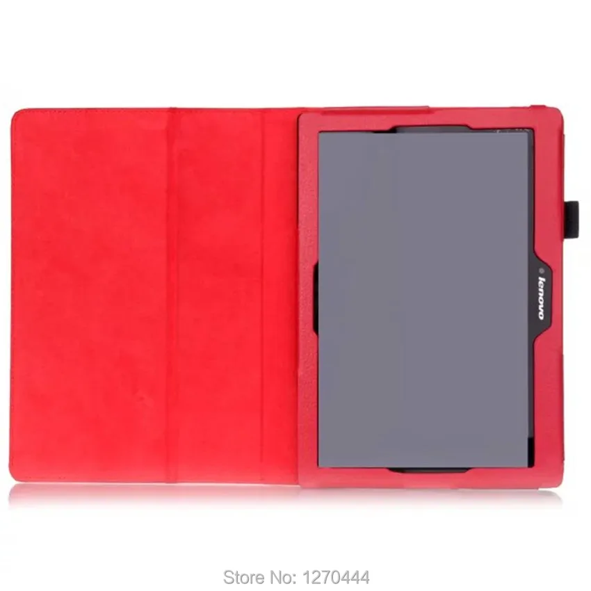 Чехол для Lenovo Tab 2 кожаный чехол Магнитный TAB 10 ТБ X103F Tab3 + пленка ручка|tab 2|tab coverlenovo