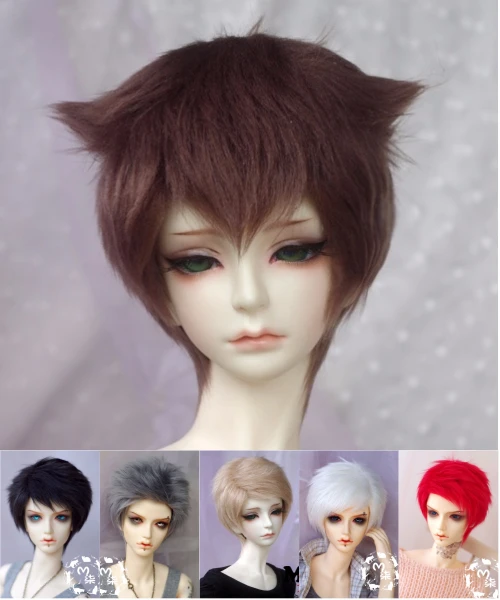 Bjd кукольные парики меховые волосы 1/12 1/8 1/6 1/4 1/3|doll wig|bjd doll wigsbjd wigs hair |