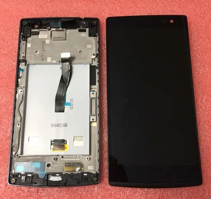

LCD screen display + touch digitizer with fame For OPPO  X9007 Find 7  X9007 Black or White Free shipping