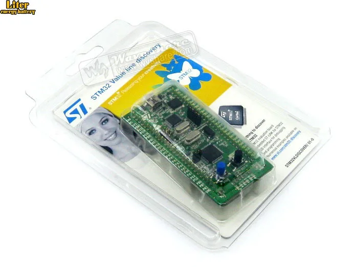 ST оригинальная плата STM32 STM32VLDISCOVERY STM32F100RB STM32F100 оценочная для разработки комплект