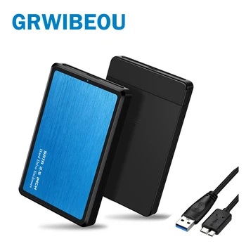 

2.5 inch Aluminum Notebook Sata HDD Case Tool Free 5 Gbps USB3.0 Support 2TB UASP Protocol Hard Drive Enclosure