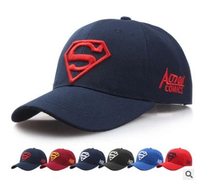 

2018 Gorras Superman Cap Casquette Supermen Baseball Cap Men Brand Women Bone Diamond Snapback For Adult Trucker Cap