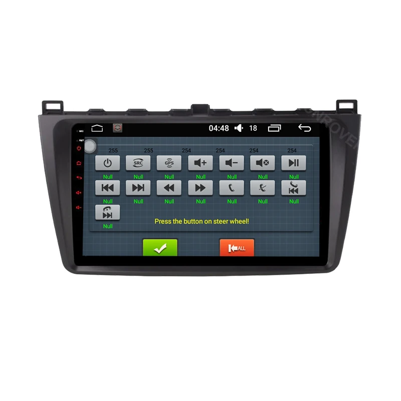 Cheap Funrover 9" 2 din car dvd player multimedia for MAZDA 6 2008-2015 mazda6 android 8.0 gps stereo headunit radio dvr obd2 wifi rds 3
