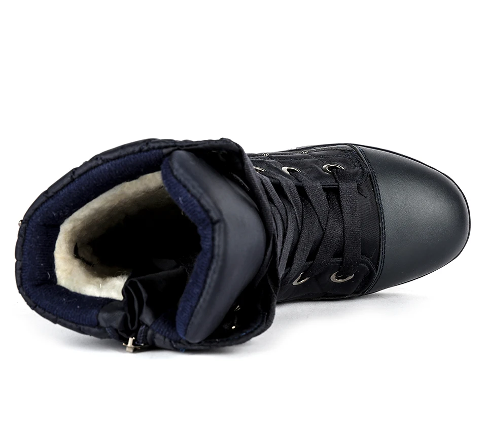 GOGC Женские ботинки; сапоги батфорты; теплые женские ботильоны; полусапожки зимние женские; зимние ботинки; женские водонепроницаемые ботинки; зимняя обувь; женская обувь; ботильоны с мехом; черные ботинки; G9804