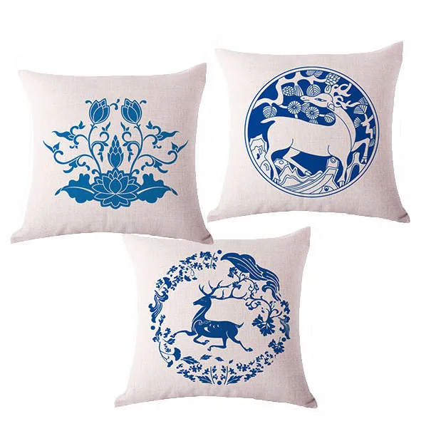 Cheap Elegant Home Sofa decorative Cushion Throw PillowCase Linen vintage European Chair Office Car Decor cojin Outer Funda Cheap Elegant Home Sofa decorative Cushion Throw PillowCase Linen vintage European Chair Office Car Decor cojin Outer Funda
