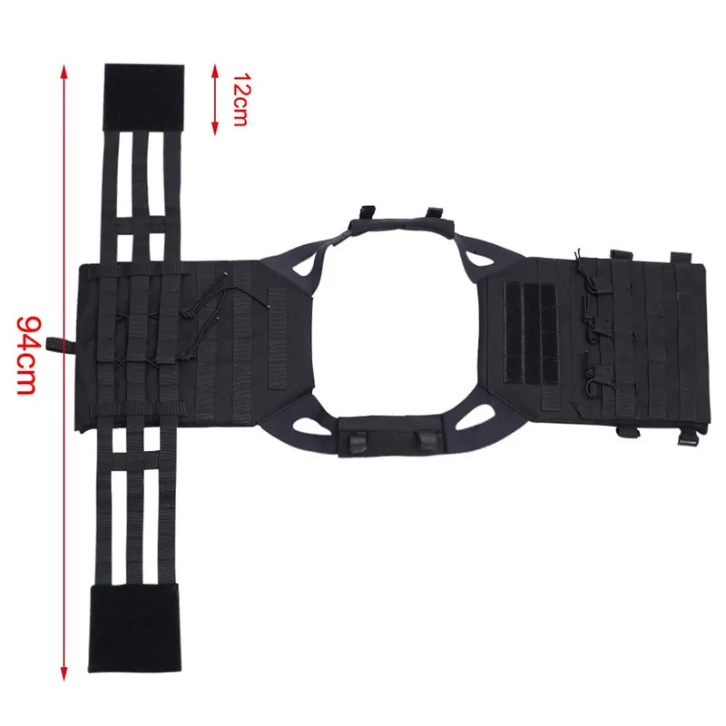 600D Molle JPC тактический жилет упрощенная версия ВОЕННАЯ нагрудная защитная пластина Перевозчик охотничий жилет страйкбол Пейнтбол нагрудная установка