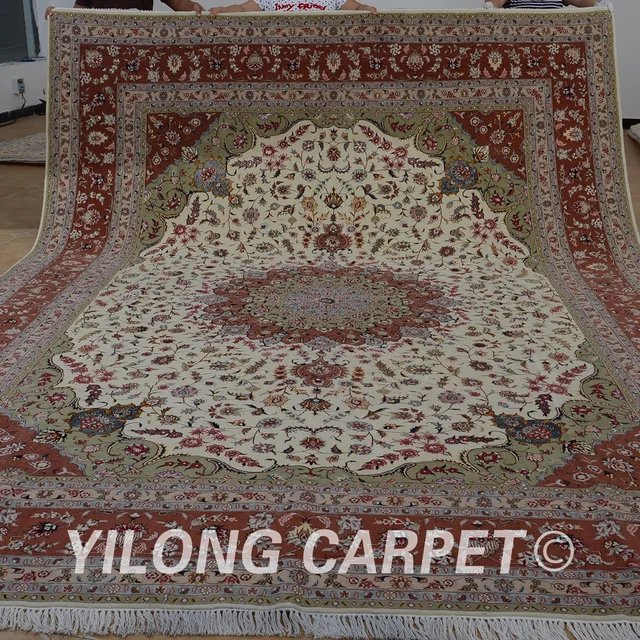 Wool Rug Protection Area Ideas Yilong 10 X14 Stan Wool Rugs Pink Handmade Exquisite Best