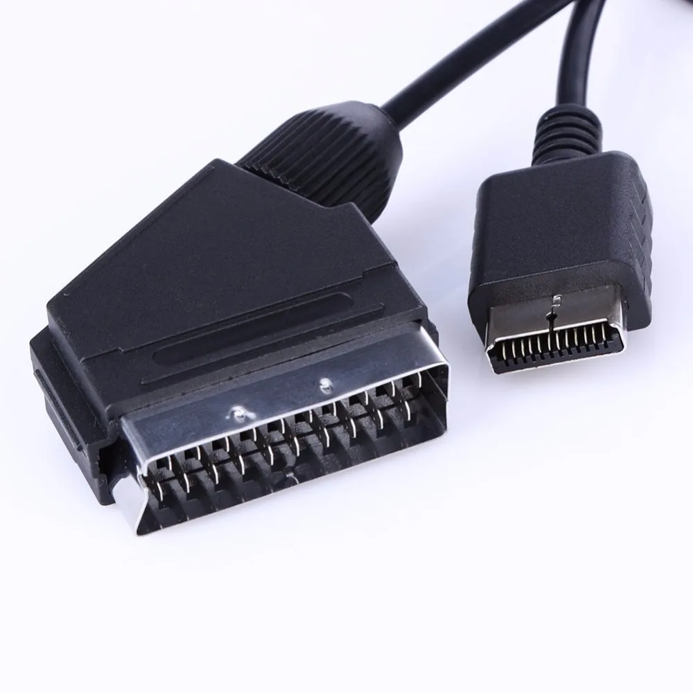 2018 новый 2М кабель SCART TV AV Lead Real RGB Scart для Playstation PS1 PS2 PS3 Slim Line игровые