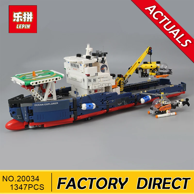 

Lepin 20034 Genuine Technic Series Remote-control The Searching Ship Set Building Blocks Bricks Toys 42064