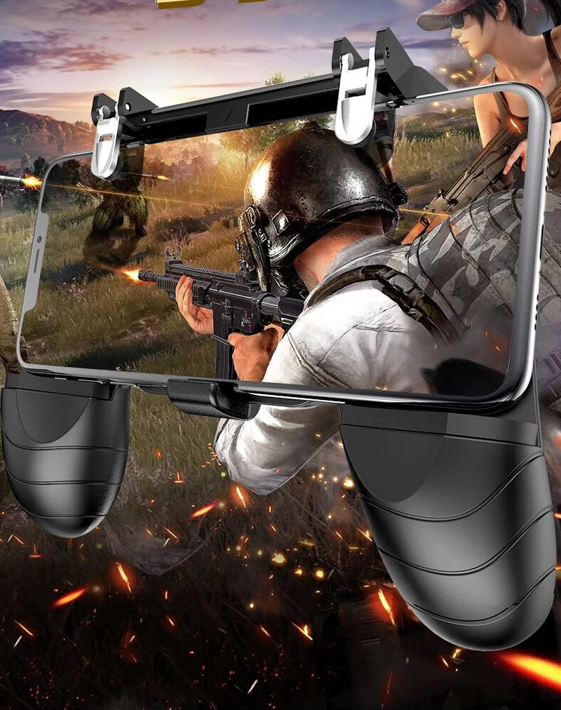 Мобильный контроллер Pubg ключ игровой джойстик 4 5 6 дюймов мобильный PUBG для Android IOS