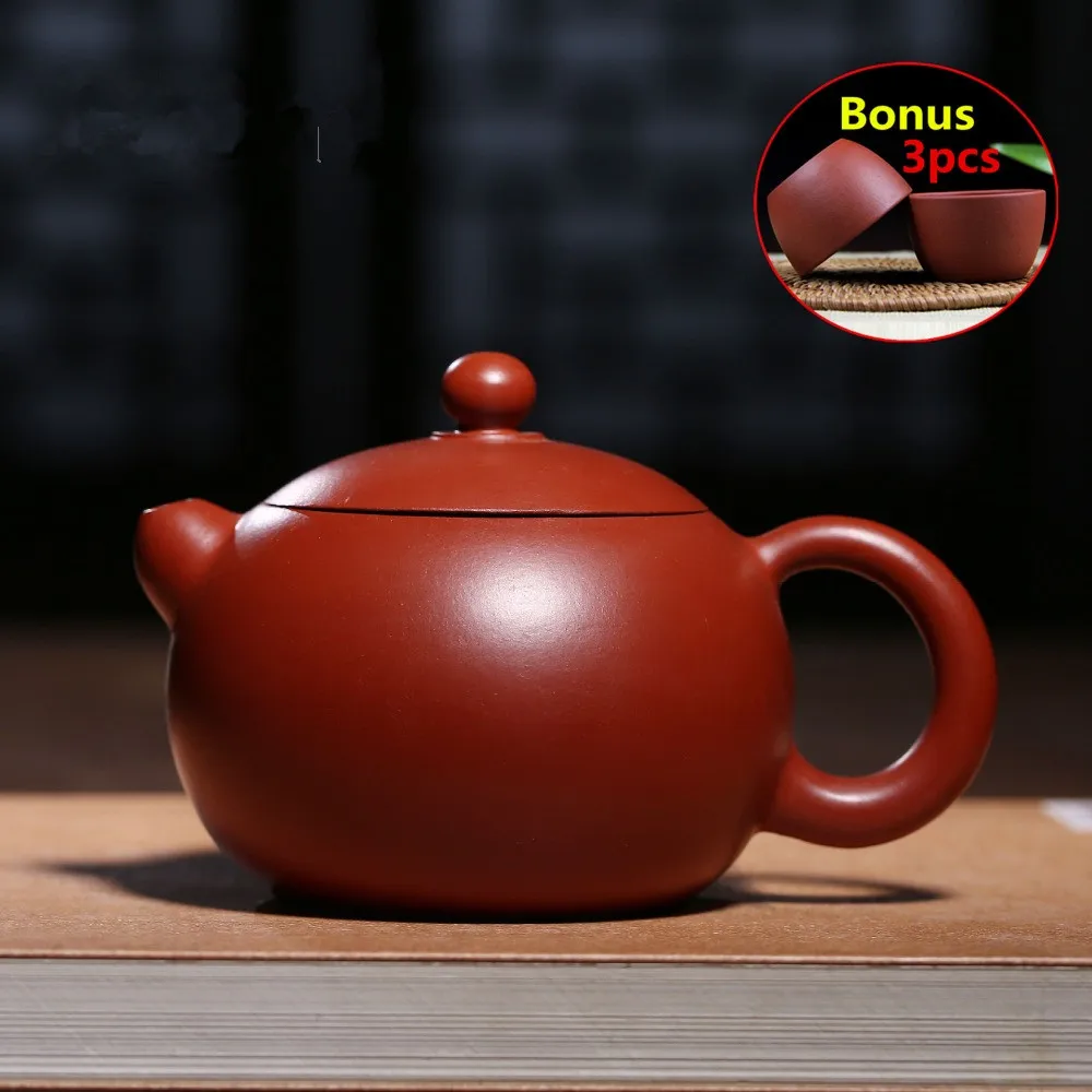180ml Handmade Teapots Ceramic Yixing Clay Kung Fu Teapot Tea Pot High-grade Chinese Zisha Sets Porcelain Kettle Bonus 3 Cups 180ml Handmade Teapots Ceramic Yixing Clay Kung Fu Teapot Tea Pot High-grade Chinese Zisha Sets Porcelain Kettle Bonus 3 Cups