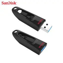 SanDisk Ultra флеш-накопитель USB 3,0 CZ48 16 ГБ 32 64 128 256 накопитель 100 МБ/с./с. USB Stick для рабочего ноутбука нетбуки U диск