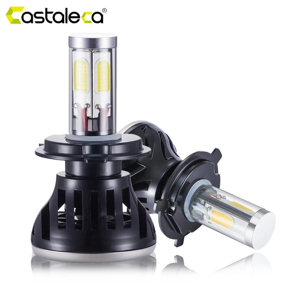 

Castaleca Car Light Headlight Bulbs G5 4 Sides 360 Degrees LED H4 H7 H11 H1 H3 9005 9006 COB Auto Headlamp 80W DC 12V 6000K