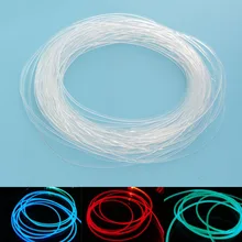 2.0mm PMMA optical fiber cable side glow for fiber optic lighting decoration