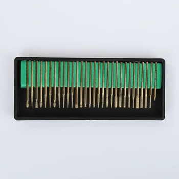 

Titanium Coated 30Pcs Dental Burrs Bur Bit Set Diamond Grinding Drill Grinder Bits Rotary Tool Dental Equipment