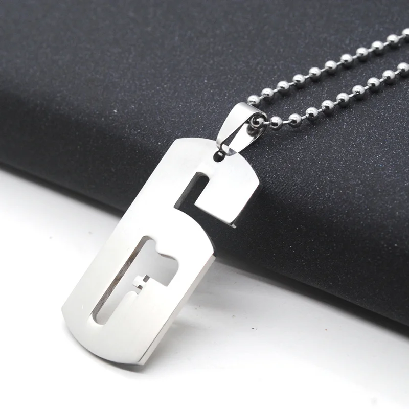 

Stainless Steel Game Rainbow Necklace Charm Pendant Men Women Fashion Jewelry
