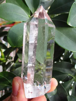 

04284 Natural Clear Quartz Crystal Point Healing