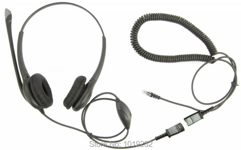 headset with rj9 connector